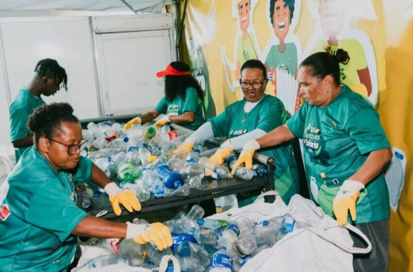  Centrais de coleta recolhem 12 mil kg de recicláveis no São João da capital e interior