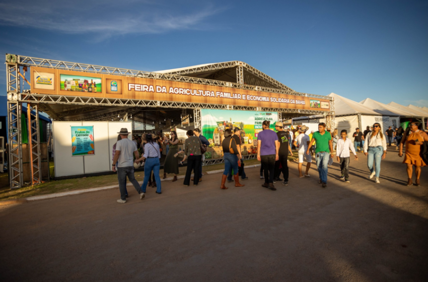  Agricultura Familiar da Bahia marca presença na Bahia Farm Show 2024