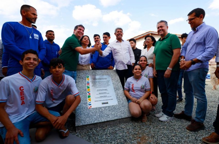  Mais um Colégio de Tempo Integral é inaugurado pelo Governo do Estado, desta vez em Coronel João Sá