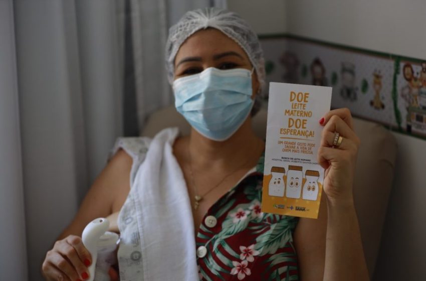  Agosto Dourado: maternidade do HGRS convoca mães para a doação de leite materno 1 agosto 2024