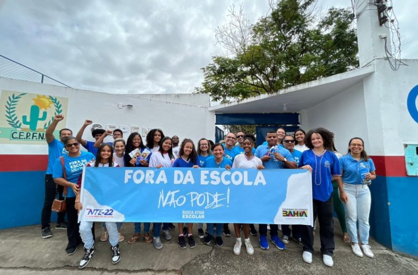  Secretaria da Educação promove o Dia D da Busca Ativa Escolar na rede estadual de ensino