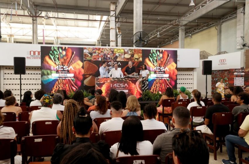  Mesa ao Vivo movimenta alta gastronomia nacional no Mercado do Rio Vermelho