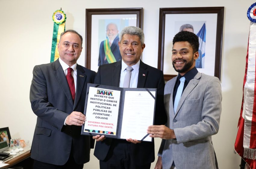  Governo do Estado institui comitê de políticas públicas voltado para a juventude baiana