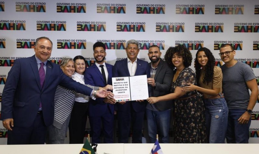  Governador Jerônimo Rodrigues institui o Dia Estadual da Juventude Cristã na Bahia