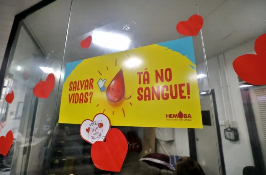  Semana do Doador: Hemoba incentiva doação de sangue com programação especial