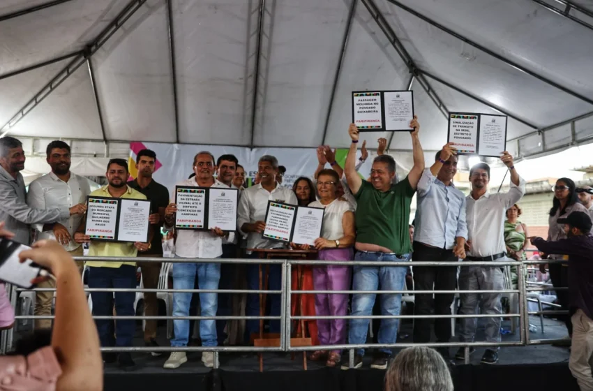  “Temos direito a coisas boas”, garante Jerônimo Rodrigues durante entrega de pacote de obras em Paripiranga