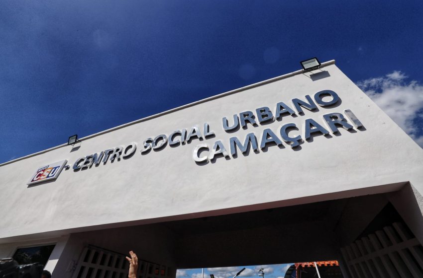  Centro Social Urbano de Camaçari é reaberto com entrega de Complexo Poliesportivo; segunda etapa das reformas foi autorizada