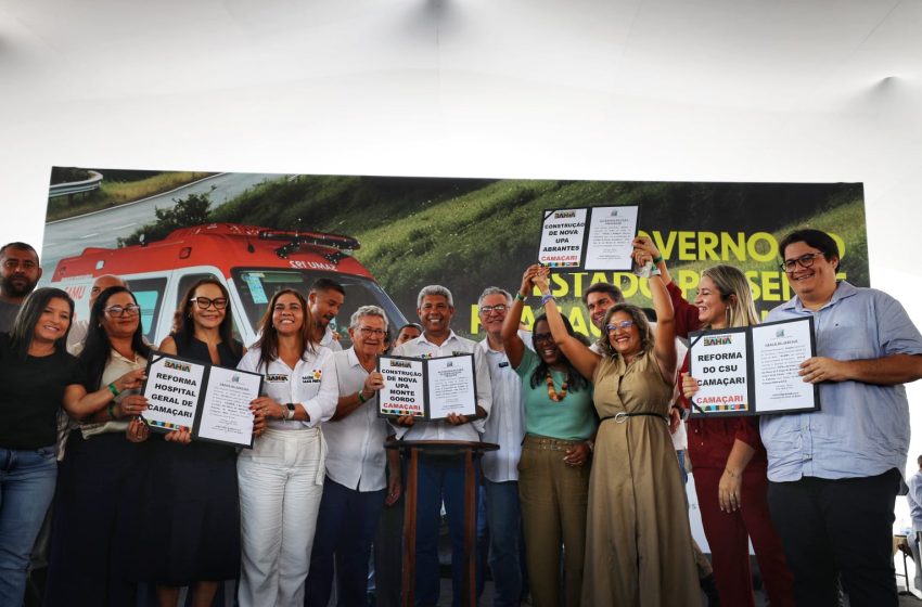 Governo do Estado anuncia R$ 245 milhões em investimentos na Bahiafarma e expansão da rede de saúde de Camaçari