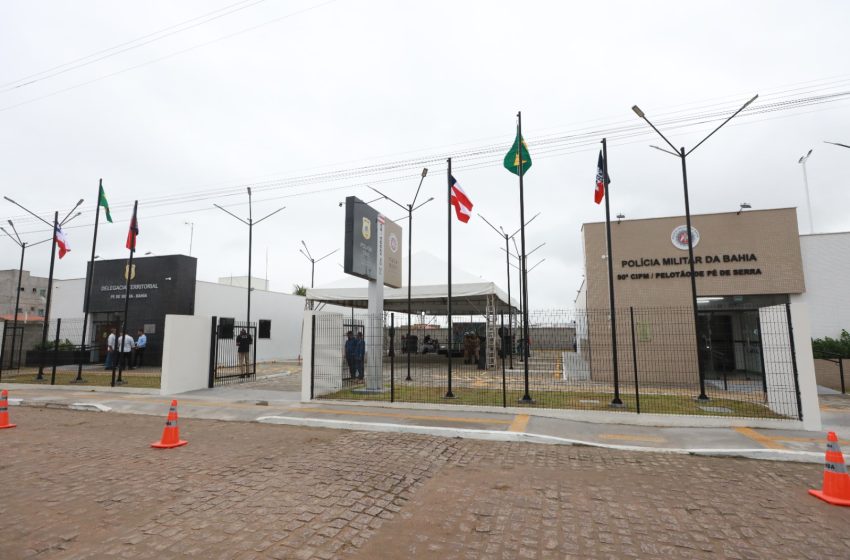  Pé de Serra recebe novas unidades das Polícias Civil e Militar com investimento superior a R$ 2 milhões