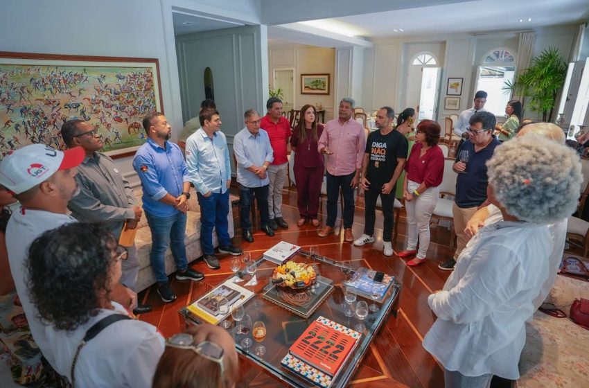  Governador e representantes de centrais sindicais reafirmam parceria e destacam compromisso com trabalhadores da Bahia