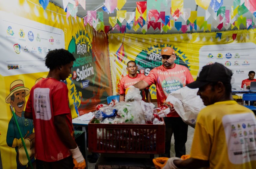  Ecofolia: projeto do Governo do Estado promove sustentabilidade e transforma realidade de catadores no São João