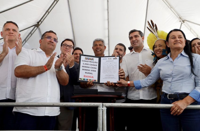  Bahia amplia investimentos e garante novas casas para população rural e povos tradicionais