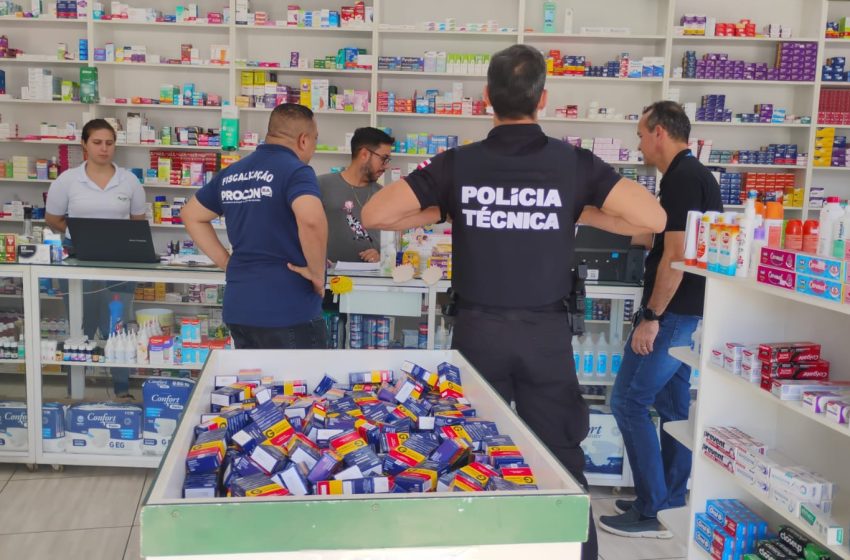  Procon-BA atua em operação que interdita quatro farmácias por comércio ilegal de medicamentos