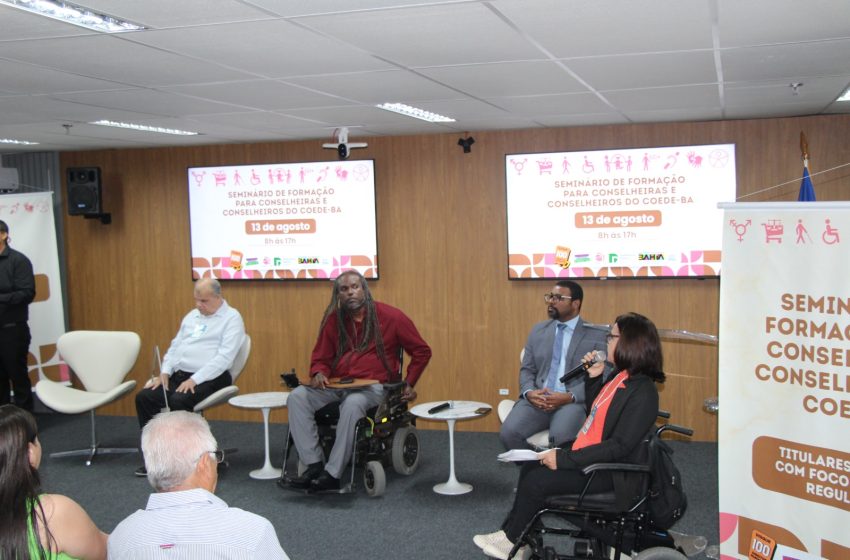 Lei Brasileira de Inclusão é discutida em capacitação do Coede-BA