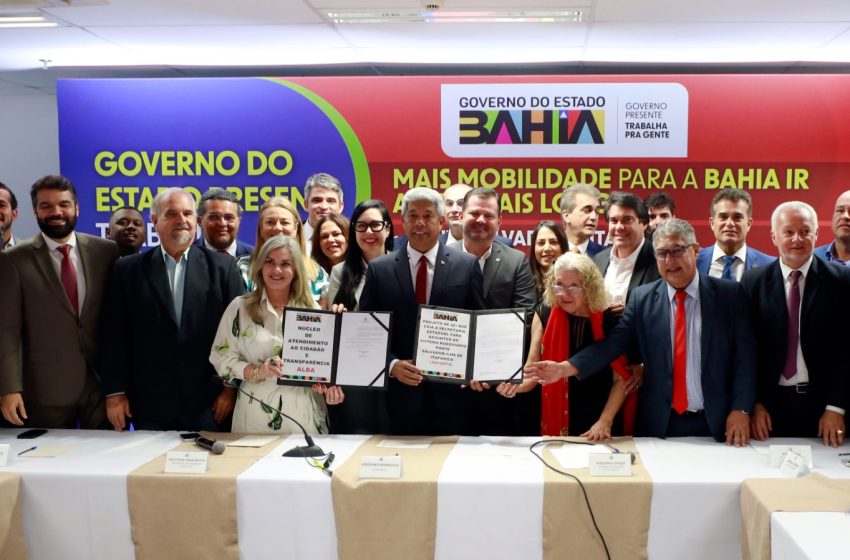  Jerônimo encaminha à Alba projeto de lei que cria secretaria especial para assuntos relacionados à Ponte Salvador-Itaparica