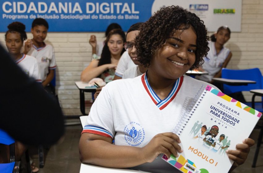  Universidade para Todos: estudantes do Nordeste de Amaralina participam de aulões promovidos pela SEC