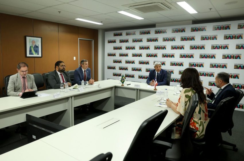  Em encontro com secretário nacional da Segurança Pública, governador reafirma compromisso com o fortalecimento da segurança de baianos e baianas