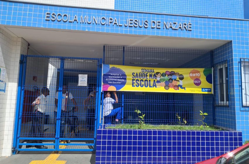  Saúde intensifica ações nas escolas durante Semana da Criança em Salvador