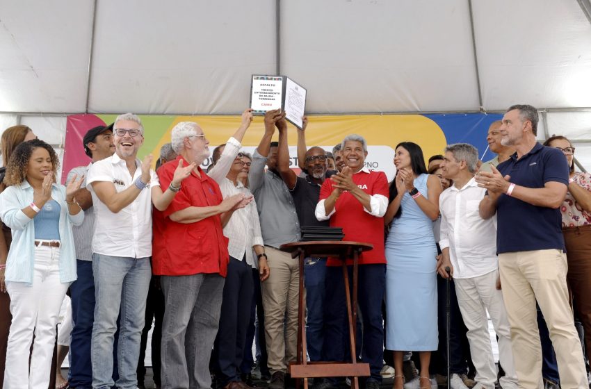  Governo do Estado autoriza pavimentação da BA-884 e entrega de equipamentos de segurança e saúde em Cairu