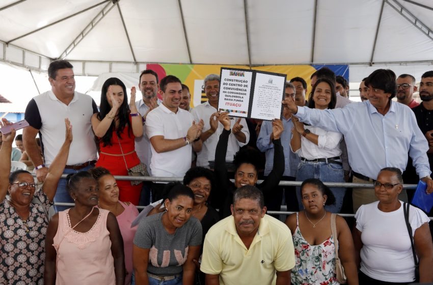  Estado entrega nova escola e amplia investimentos em infraestrutura e serviços públicos em Ituaçu