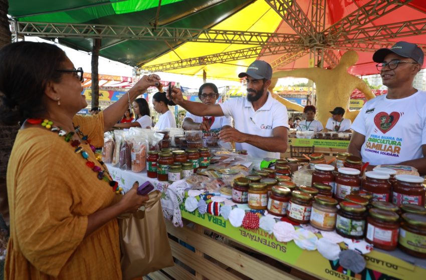  Feira da Agricultura Familiar acontece até domingo com 700 expositores da Bahia e apresentações musicais no Parque Costa Azul
