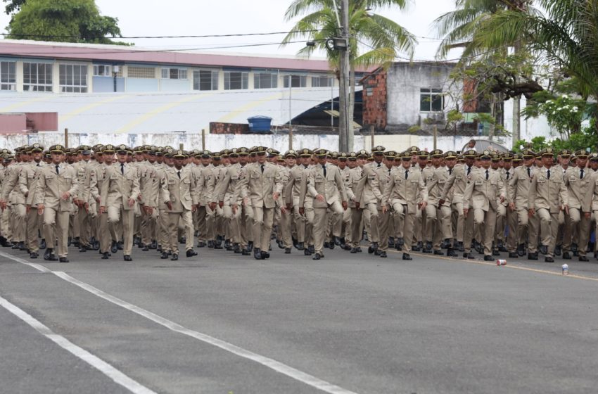  Bahia forma 1.865 novos soldados para reforçar a segurança pública