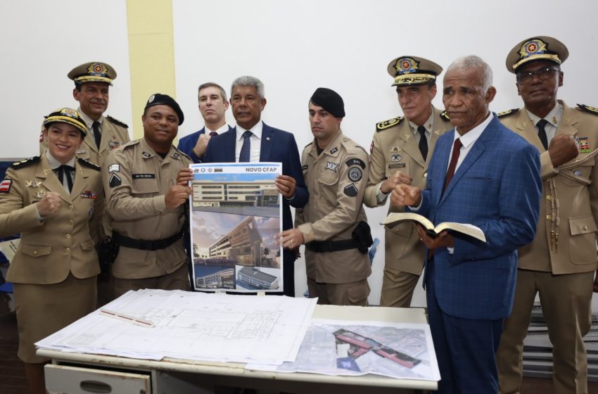  Polícia Militar ganhará novo Centro de Formação e Aperfeiçoamento de Praças