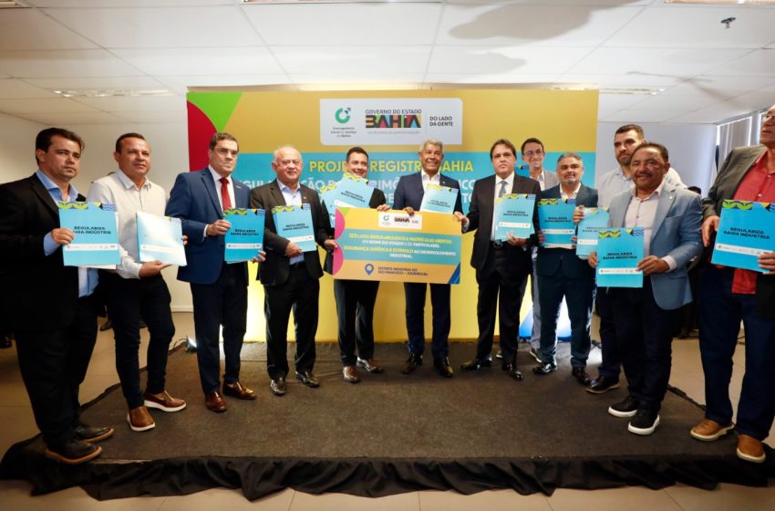  Com Projeto Registra Bahia, governo estadual avança na regularização fundiária de bens públicos