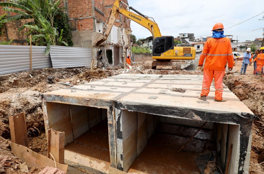  Macrodrenagem dos rios Jaguaribe e Mangabeira avança e alcança 80% de execução
