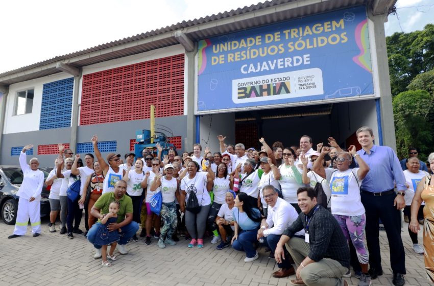  Novo galpão de triagem de resíduos sólidos amplia coleta seletiva e valoriza trabalho dos catadores em Salvador
