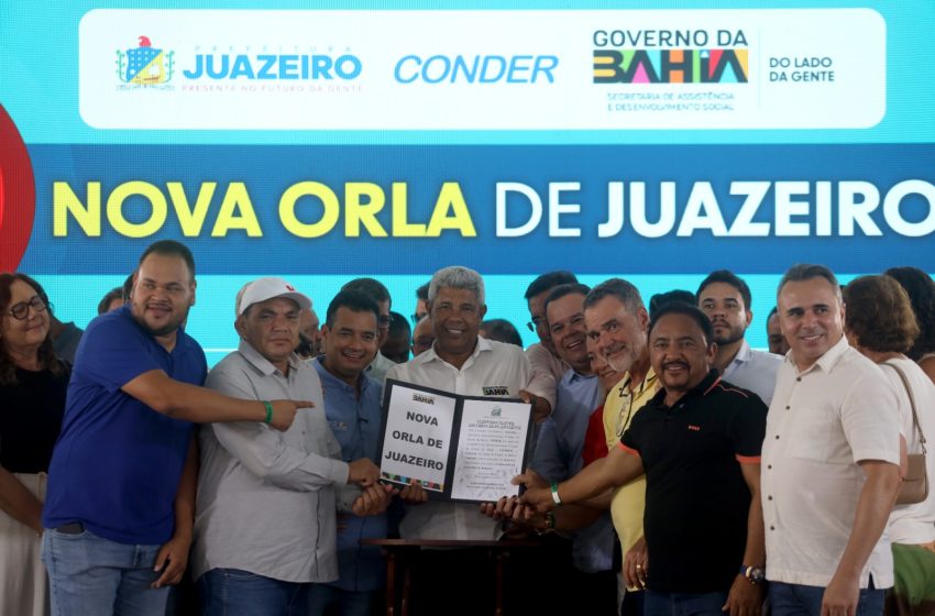  Em Juazeiro, governador entrega ambulância e autoriza obras na Orla pelo Novo PAC