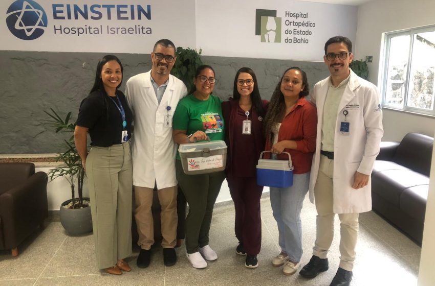  Primeira captação de órgãos no Hospital Ortopédico do Estado da Bahia beneficia dois pacientes à espera de transplante