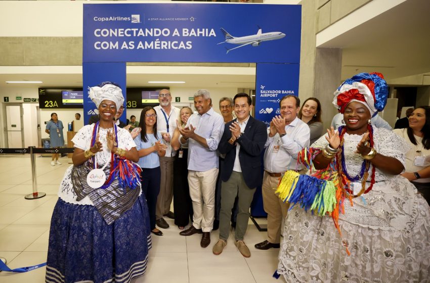 Bahia ganha voo do Panamá e amplia conexão aérea com as Américas