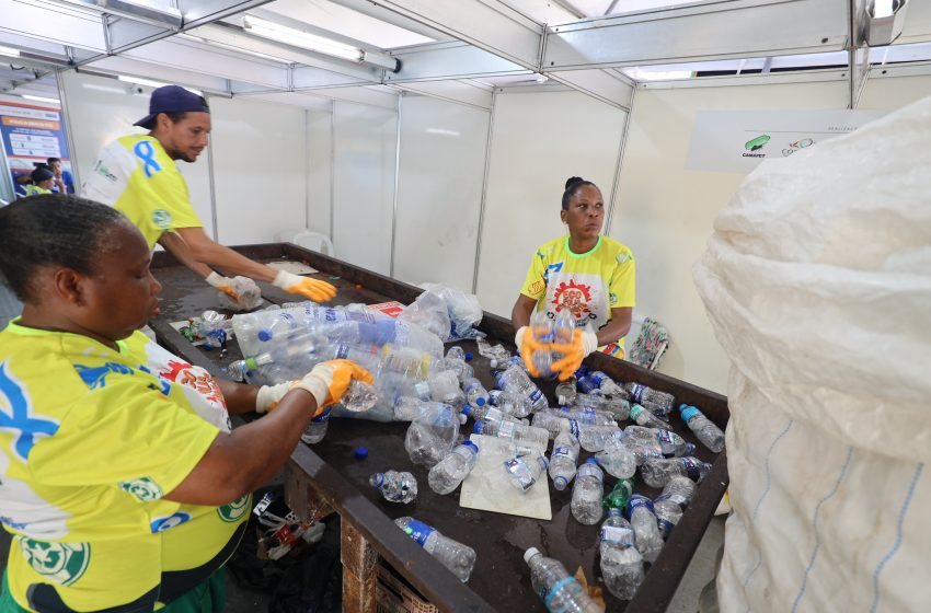 Governo do Estado realiza maior ação de reciclagem da história do Carnaval, com 182 toneladas de resíduos coletados
