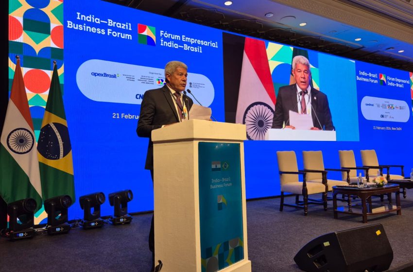 Jerônimo Rodrigues apresenta potencial da Bahia para empresários e autoridades no Fórum Índia-Brasil