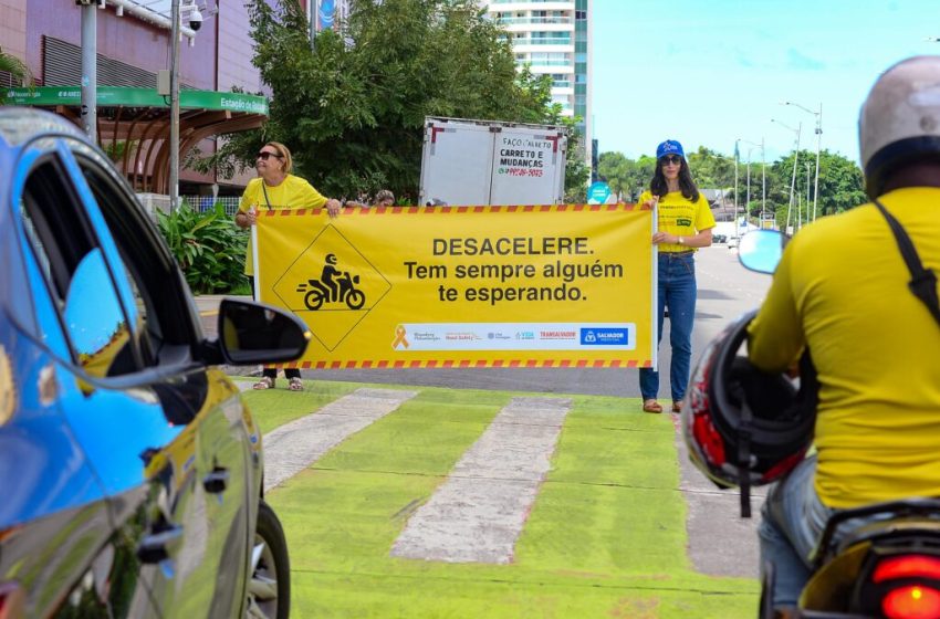 Salvador reduz em quase 11% número de vítimas fatais no trânsito em 2025 após ações de educação e fiscalização da Prefeitura