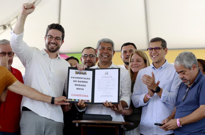 Com obras de infraestrutura e novos investimentos, Governo do Estado fortalece mobilidade e qualidade de vida em Condeúba