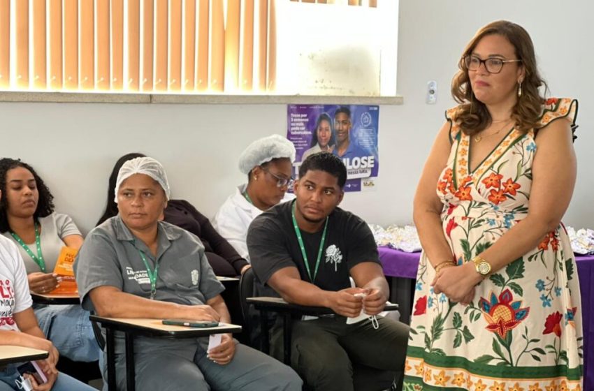  Palestra destaca o papel do SUS no acolhimento às mulheres vítimas de violência