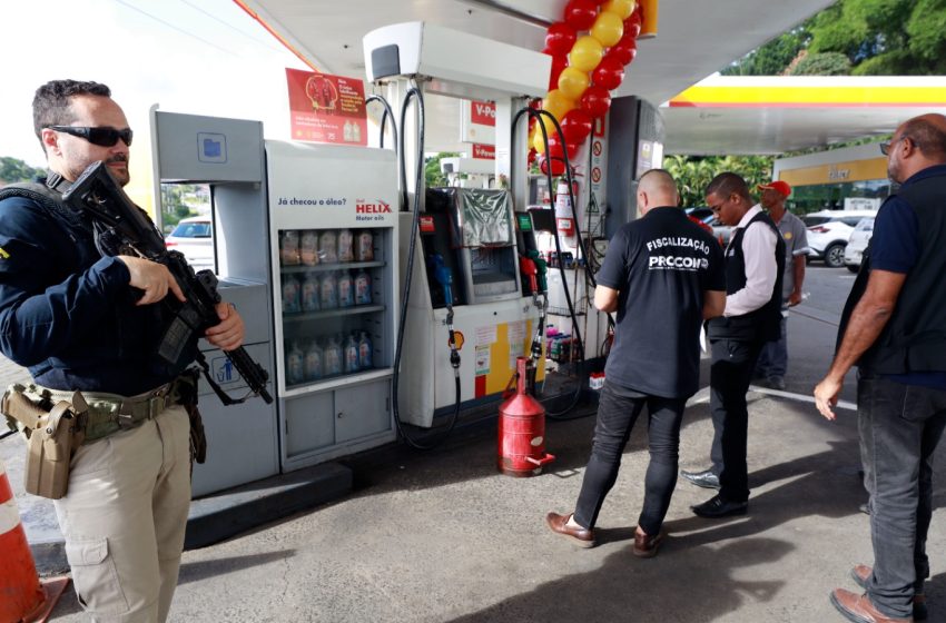  Governo da Bahia intensifica fiscalização e monitora preços de combustíveis em Salvador