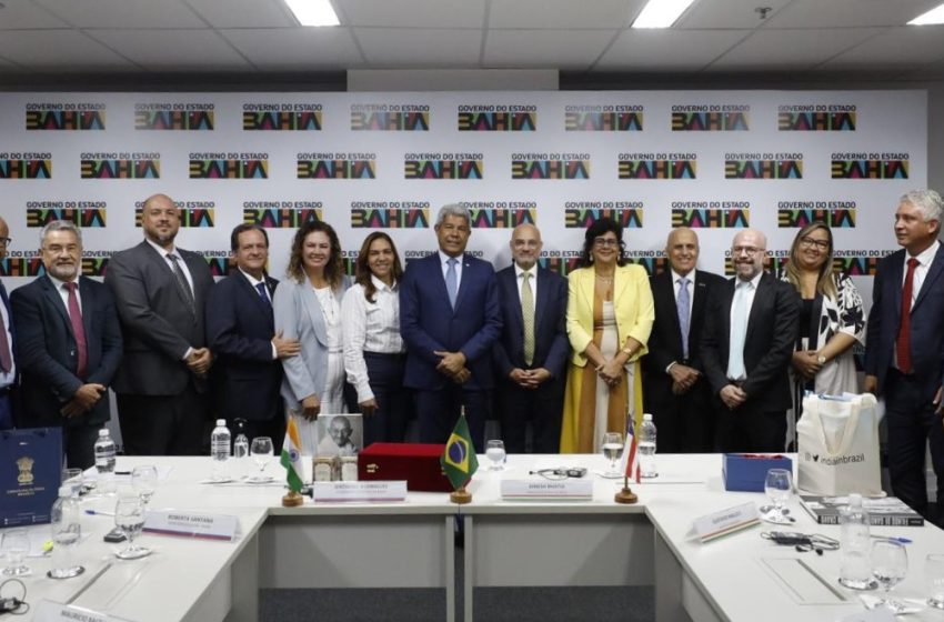 Bahia fortalece relações com a Índia em busca de investimentos e desenvolvimento econômico