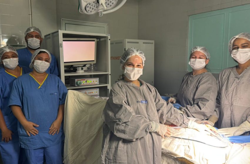  IPERBA realiza primeira cirurgia ginecológica por videolaparoscopia