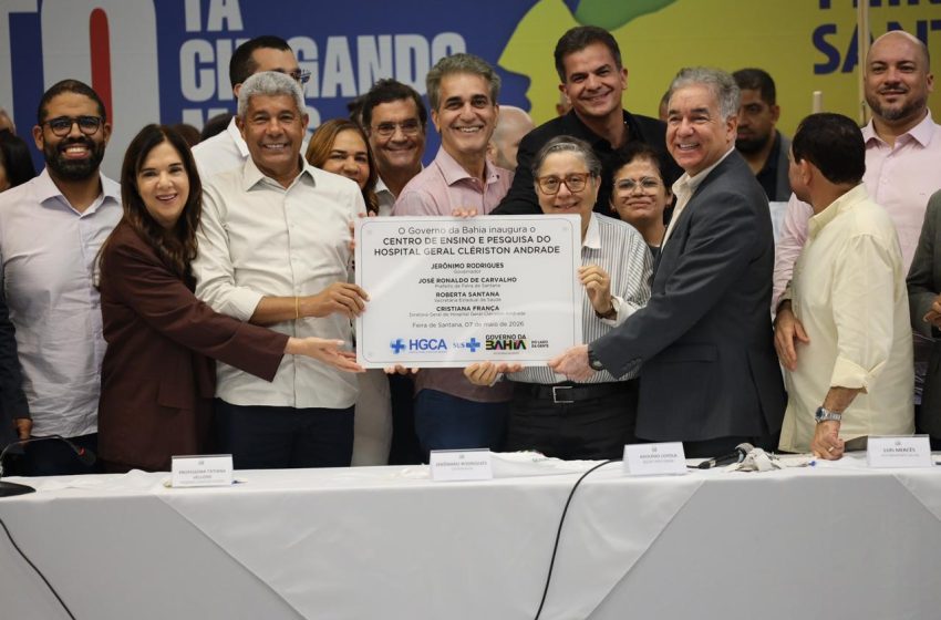  Entregue pelo Estado, Centro de Ensino e Pesquisa do Hospital Geral Clériston Andrade consolida unidade na formação de profissionais