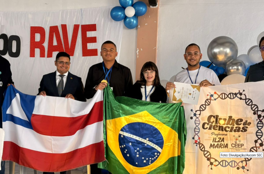 Estudantes de colégio estadual em Catu conquistam primeiro lugar em torneio de empreendedorismo no Equador