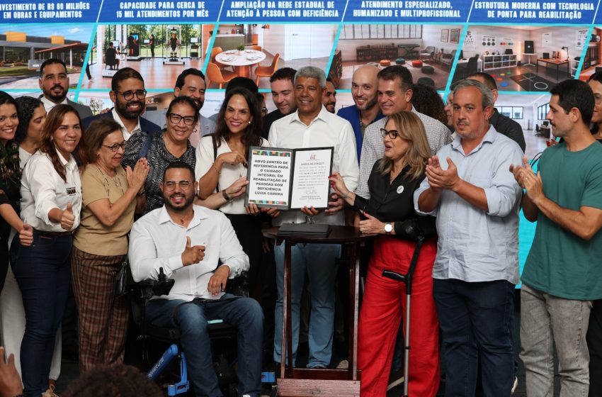 Bahia amplia rede de reabilitação com novo centro para pessoas com deficiência em Salvador