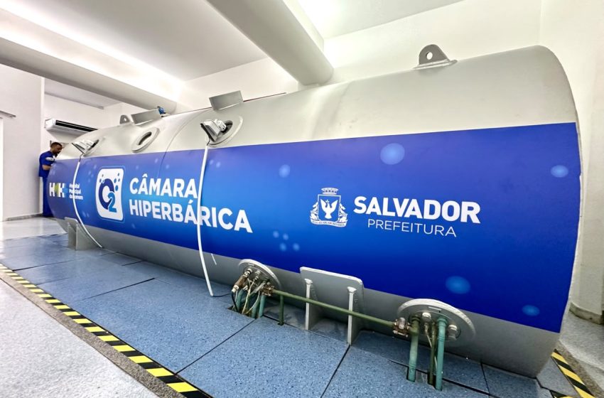  Hospital Municipal do Homem inicia serviço de oxigenoterapia hiperbárica e amplia assistência a pacientes com feridas complexas