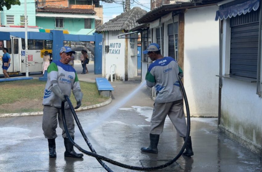  Limpurb leva Operação Bairro no Grau a Plataforma com serviços de limpeza urbana