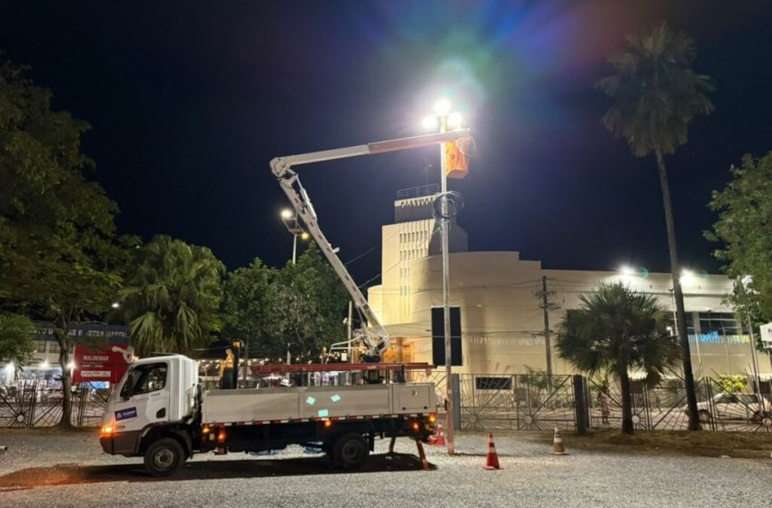 Diretoria de Iluminação Pública realiza operação especial para a Trezena de Santa Dulce