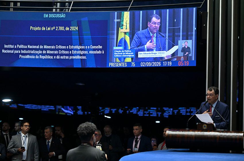  Senado aprova política nacional para minerais críticos e estratégicos