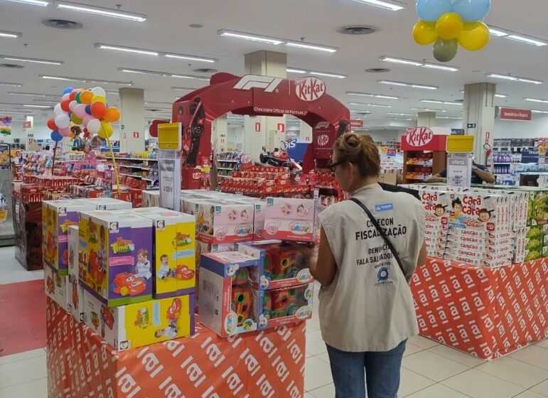  Codecon fiscaliza 187 estabelecimentos e identifica irregularidades em produtos para o Dia das Crianças