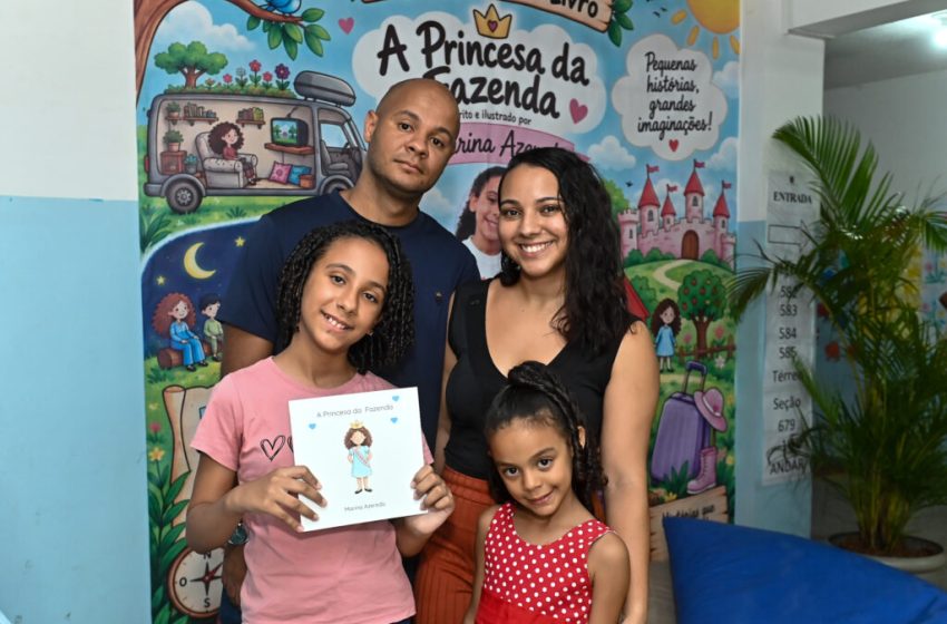  Prodígio: estudante da rede municipal de Salvador escreve, ilustra e lança o próprio livro